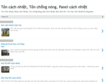 Tablet Screenshot of cachnhietphuongnam.com